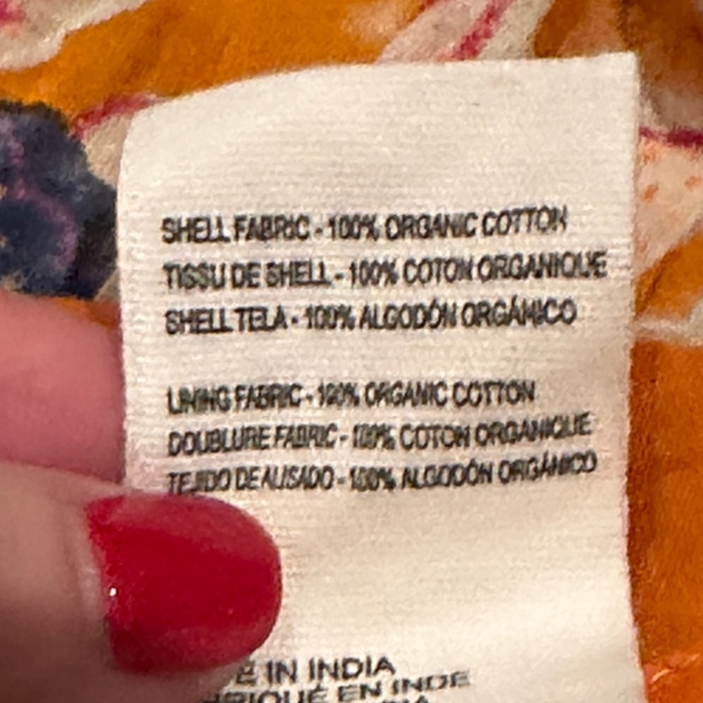 Cleobella Orange Floral Mini Dress​ - Picture 11 of 12